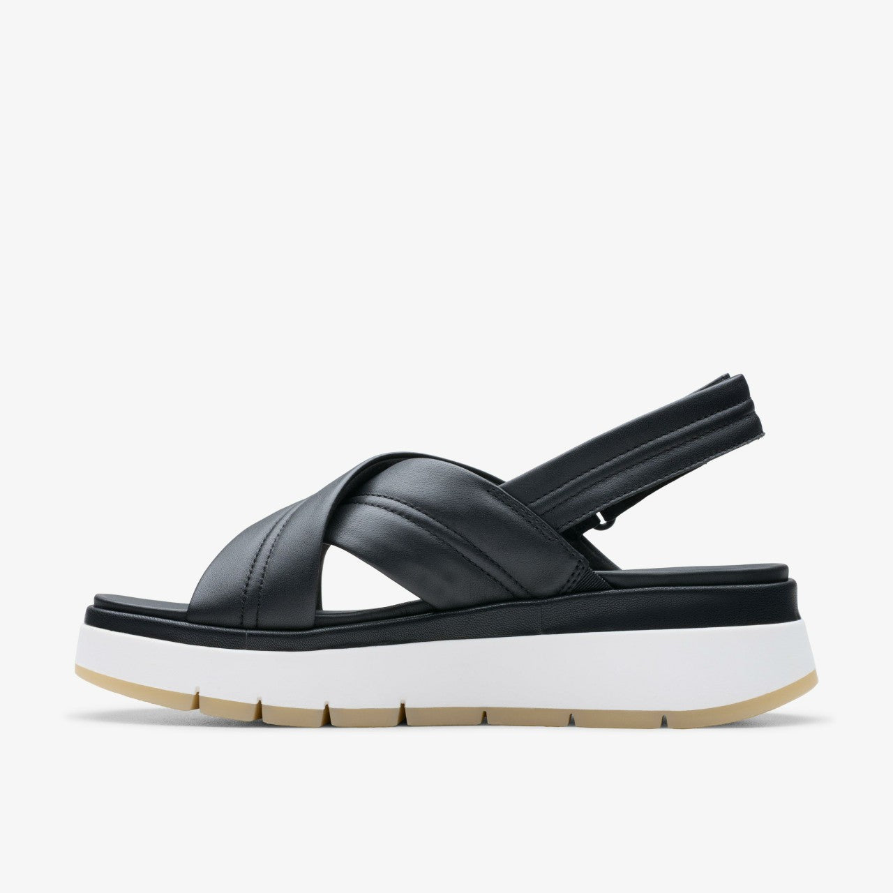 Tuscan Cross Black Leather | Clarks Sale - Women