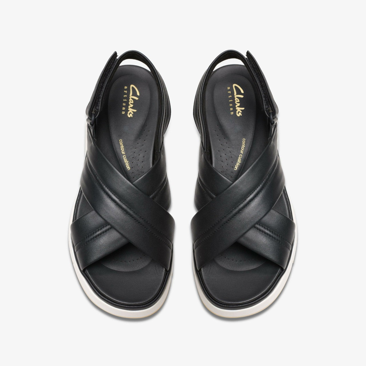 Tuscan Cross Black Leather | Clarks Sale - Women