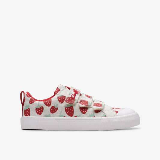 Foxing Fraise Kid Cotton Metallic | Clarks on Sale - Kids