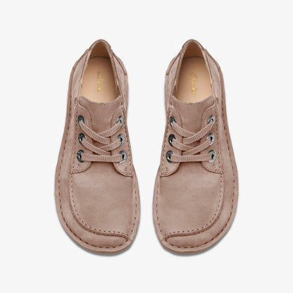 Funny Dream Light Pink Suede | Clarks Sale - Women