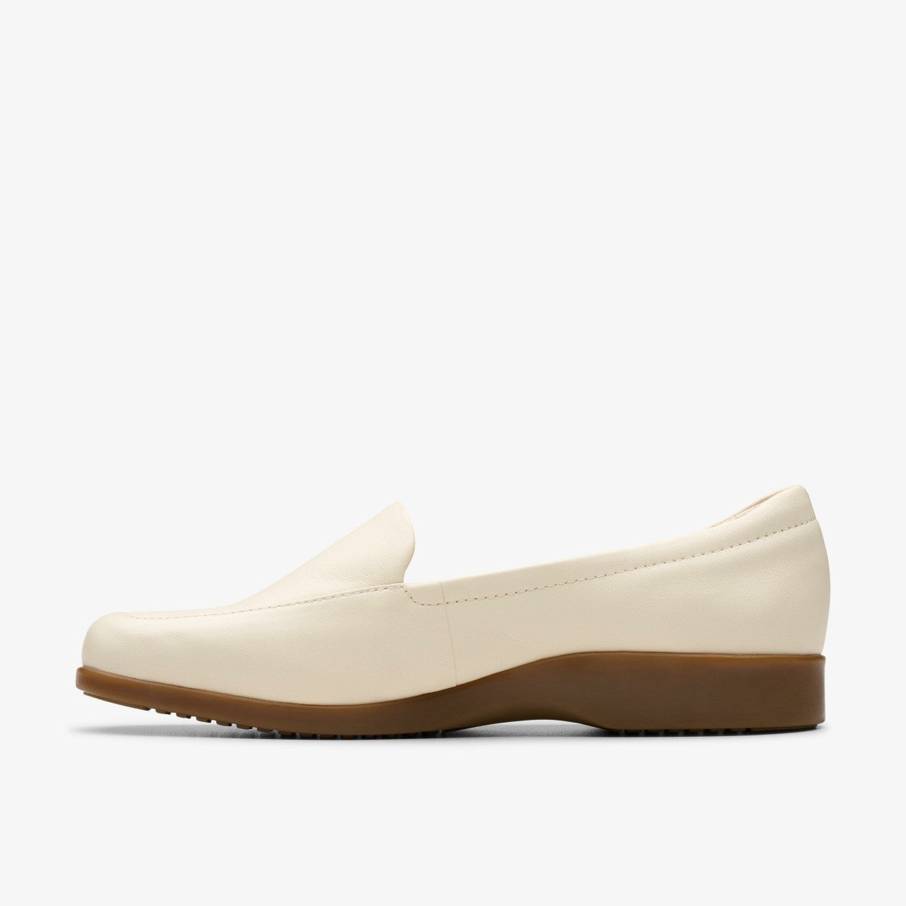 Georgia Cream Leather | Clarks on Sale - Women