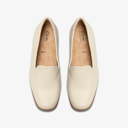 Georgia Cream Leather | Clarks on Sale - Women