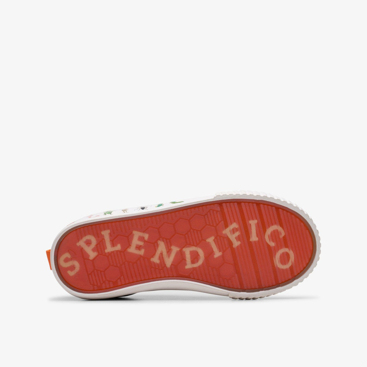 Roald Dahl James & the Giant Peach Foxing Air Kid Blue Canvas | Clarks outlet - Kids