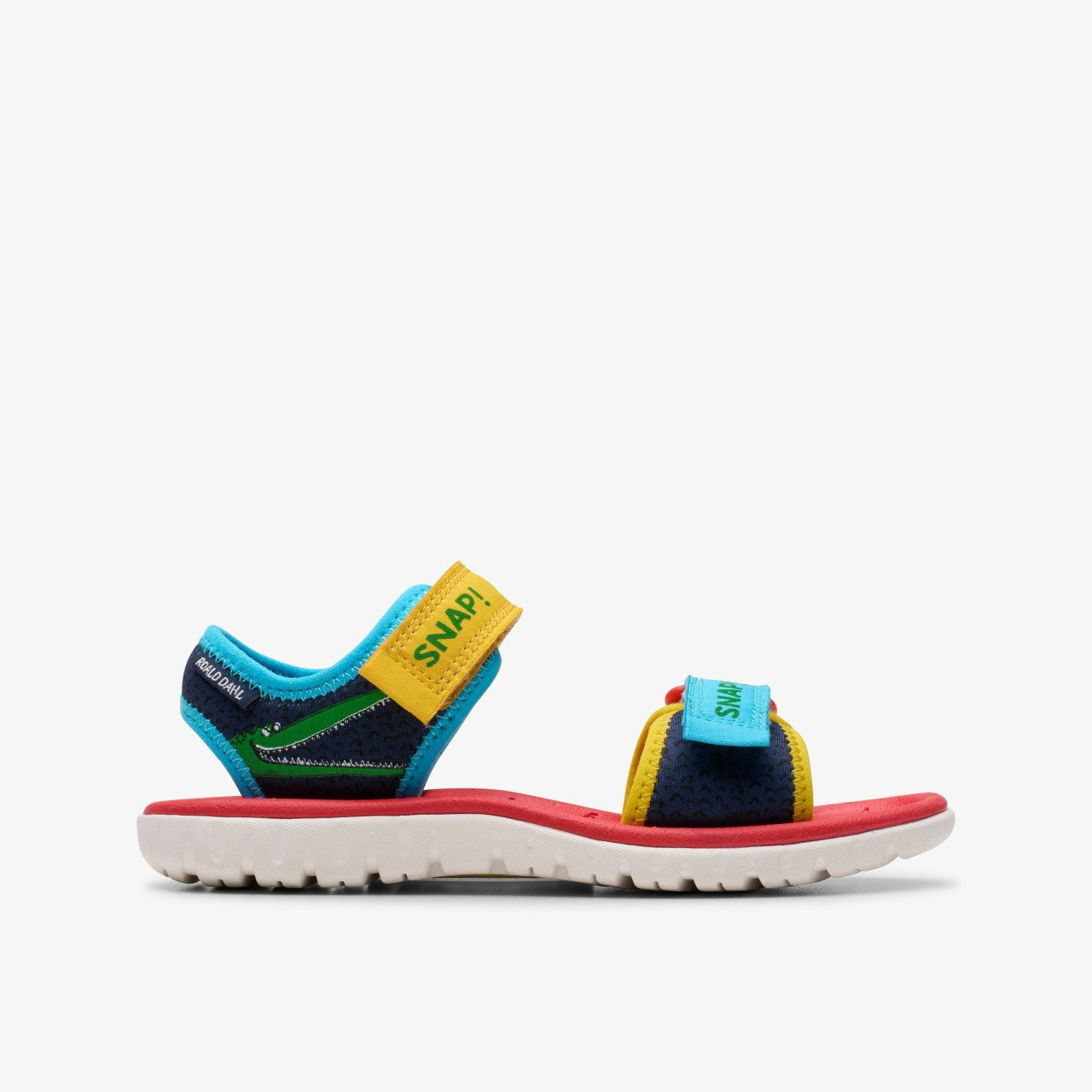 Roald Dahl The Enormous Crocodile Surfing Ace Kid Navy Print | Clarks outlet - Kids