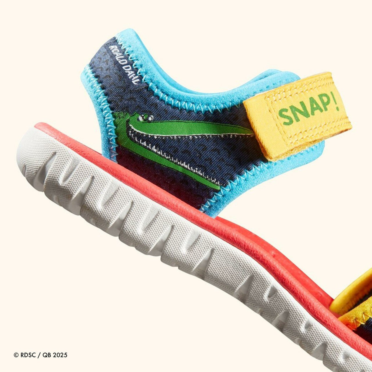 Roald Dahl The Enormous Crocodile Surfing Ace Kid Navy Print | Clarks outlet - Kids