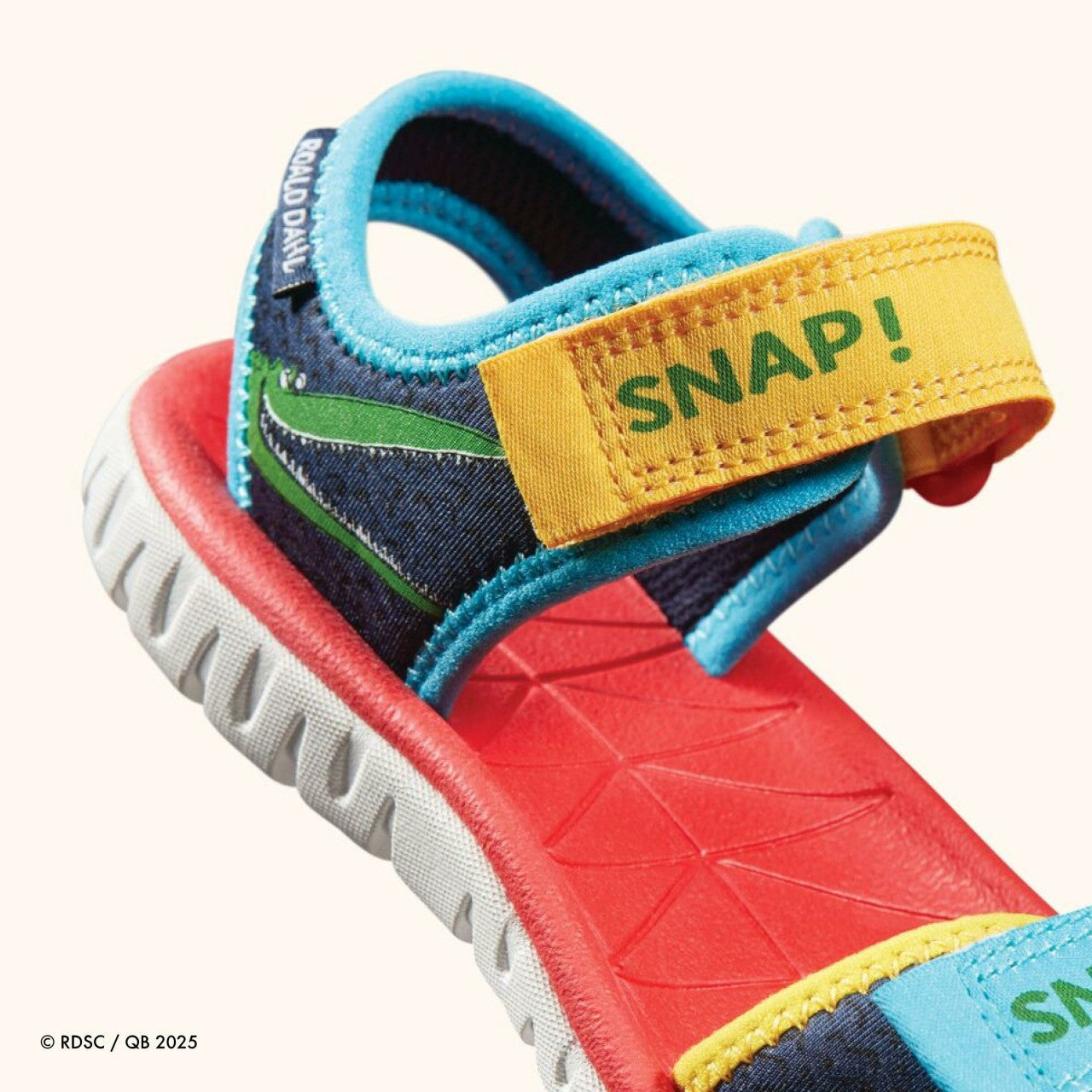 Roald Dahl The Enormous Crocodile Surfing Ace Kid Navy Print | Clarks outlet - Kids