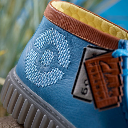 Torhill Explore Blue Leather | Clarks on Sale - Men / Women