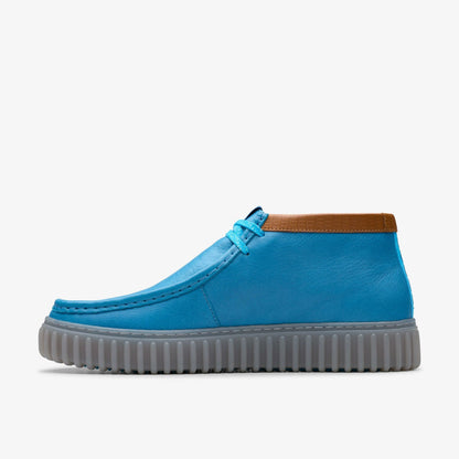 Torhill Explore Blue Leather | Clarks on Sale - Men / Women