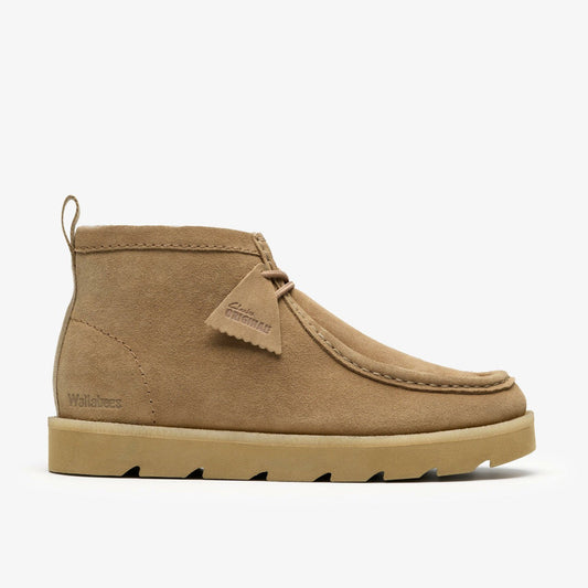 Meare Walla Boot Dark Sand Warmlined | Clarks on Sale - Men