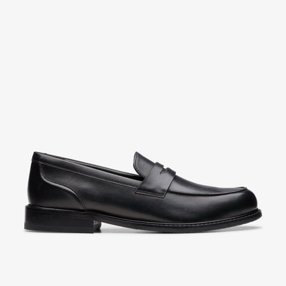 Craft Arlo Lo Black Leather | Clarks for sale - Men