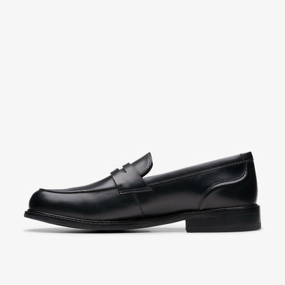 Craft Arlo Lo Black Leather | Clarks for sale - Men