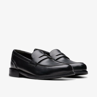Craft Arlo Lo Black Leather | Clarks for sale - Men