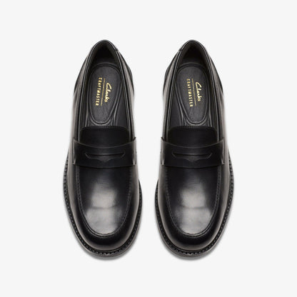 Craft Arlo Lo Black Leather | Clarks for sale - Men
