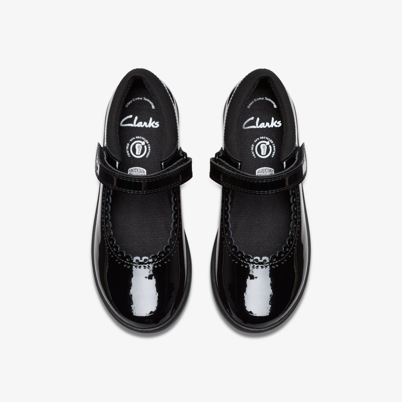 Etch Pure Kid Black Patent | Clarks discount - Kids