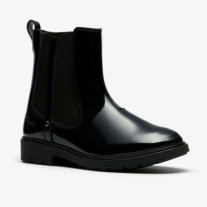 Astrol Orin Kid Black Patent | Clarks outlet - Kids