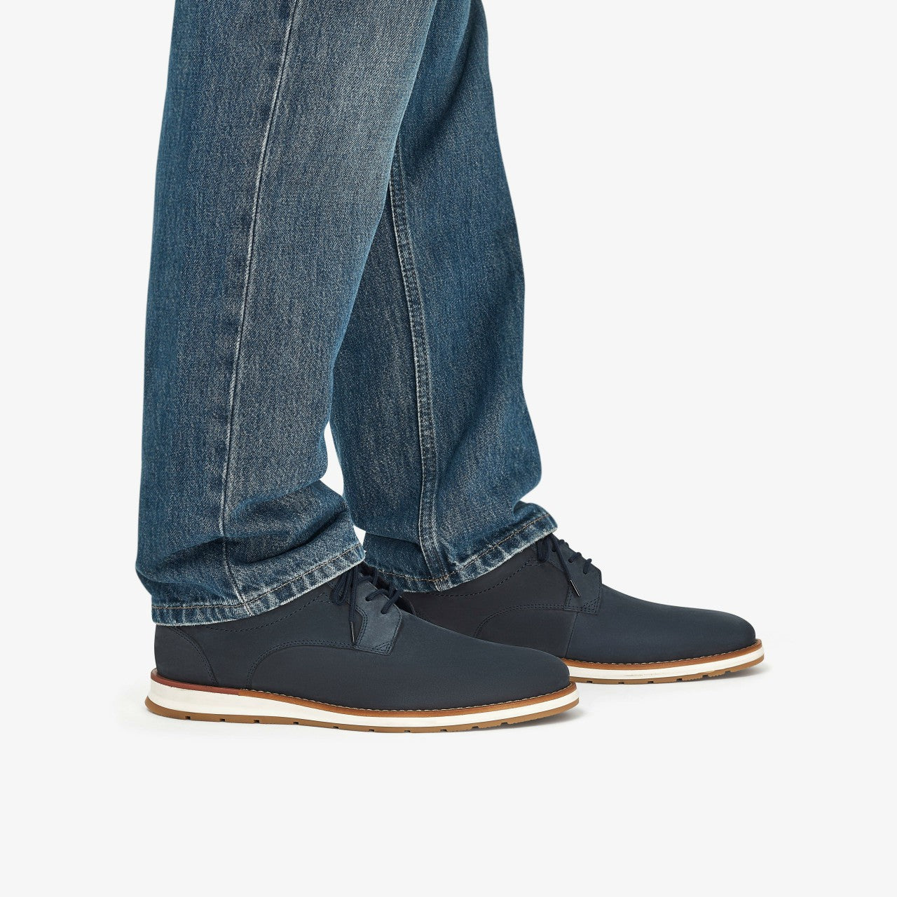 Lapford Lace Navy Nubuck | Clarks outlet - Men