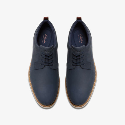 Lapford Lace Navy Nubuck | Clarks outlet - Men