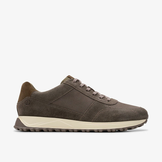 Radwell Lace Dark Grey Combination | Clarks discount - Men