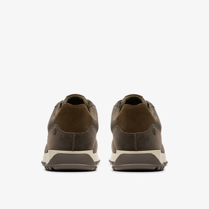 Radwell Lace Dark Grey Combination | Clarks discount - Men