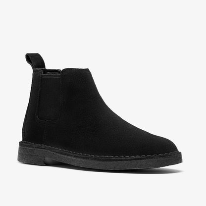 Desert Chelsea Black Suede | Clarks Sale - Men