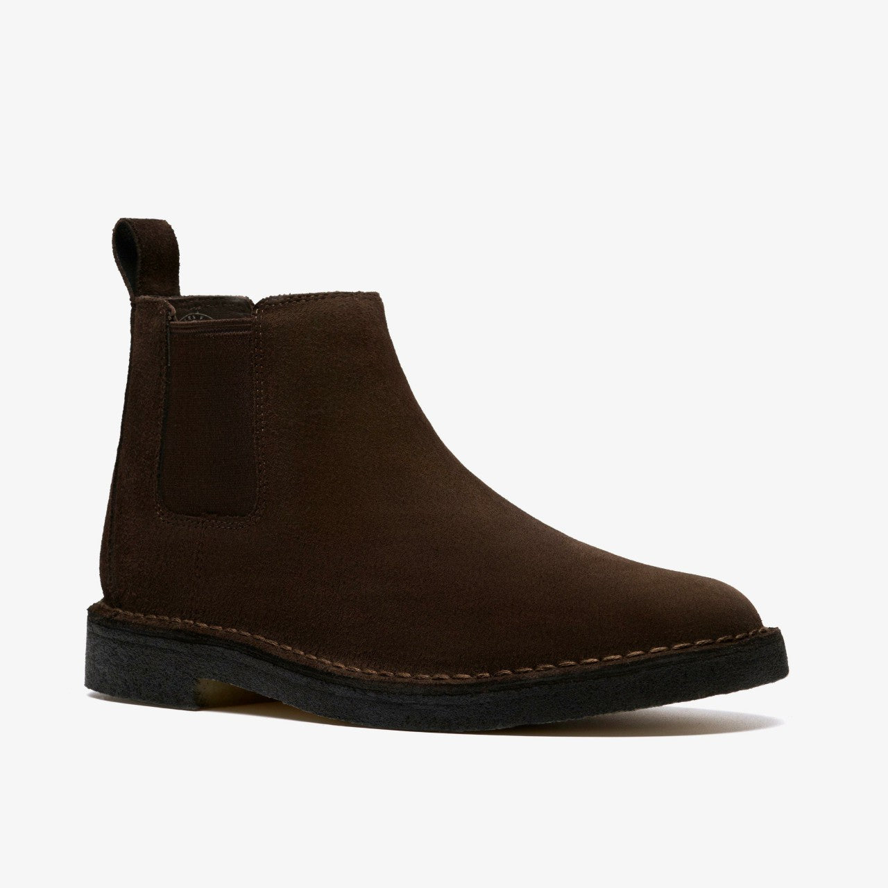 Desert Chelsea Dark Brown Suede | Clarks for sale - Men