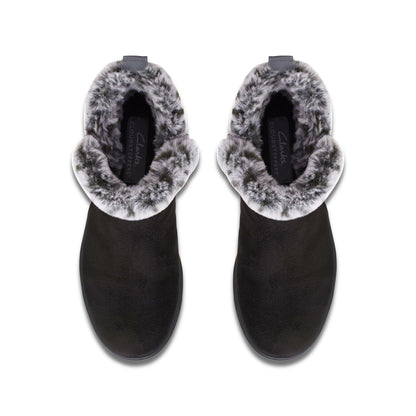 Brinkley Fur Black | Clarks for sale - Women