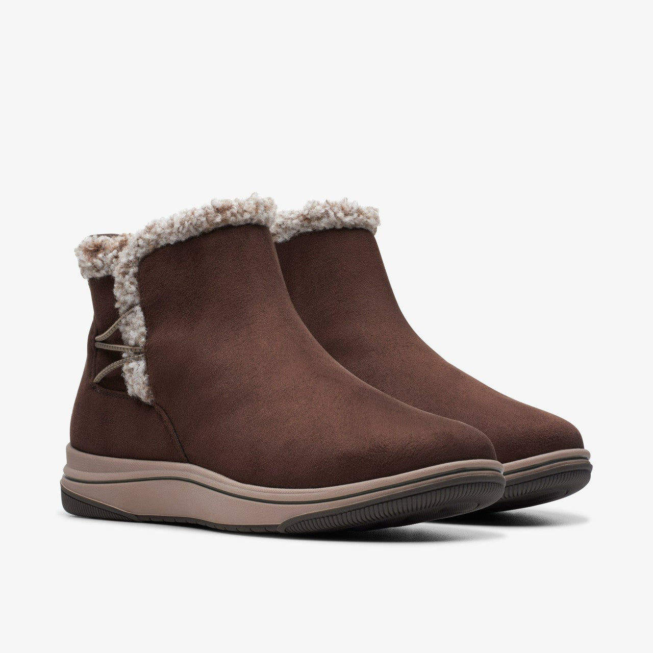 Brinkley Fur Dark Brown | Clarks discount - Women