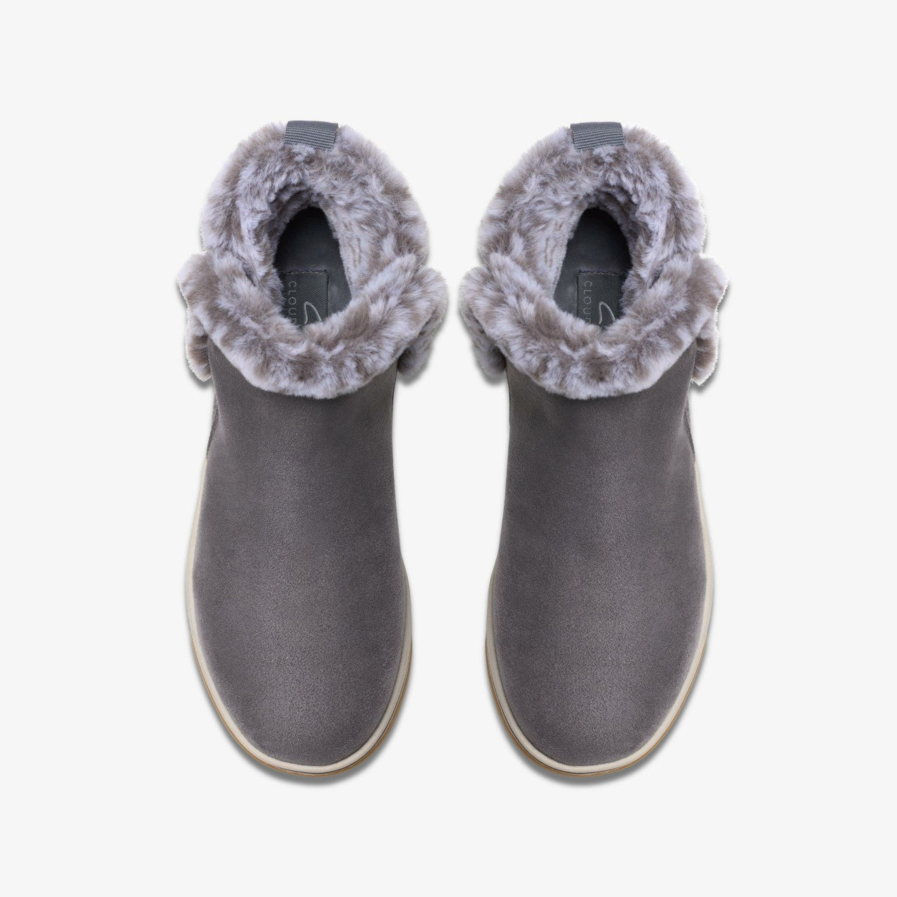 Brinkley Fur Dark Grey | Clarks outlet - Women