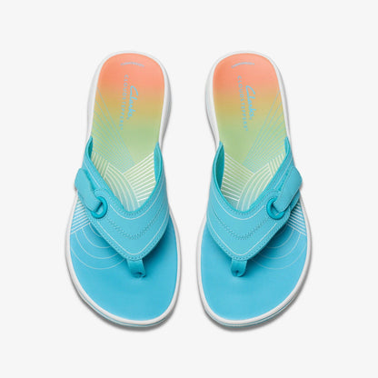 Brinkley Reyna Turquoise Ombre | Clarks for sale - Women