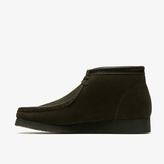 Wallabee Boot Loden Green Suede | Clarks outlet - Men