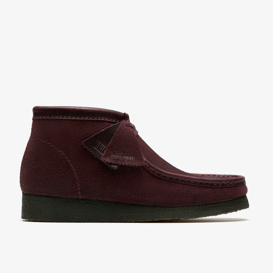 Wallabee Boot Purple Grape Suede | Clarks outlet - Men