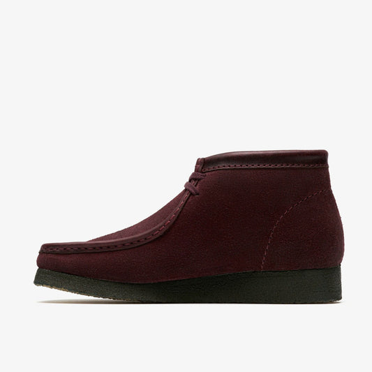 Wallabee Boot Purple Grape Suede | Clarks outlet - Men