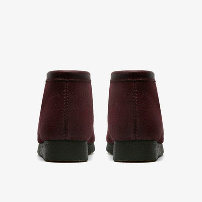 Wallabee Boot Purple Grape Suede | Clarks outlet - Men