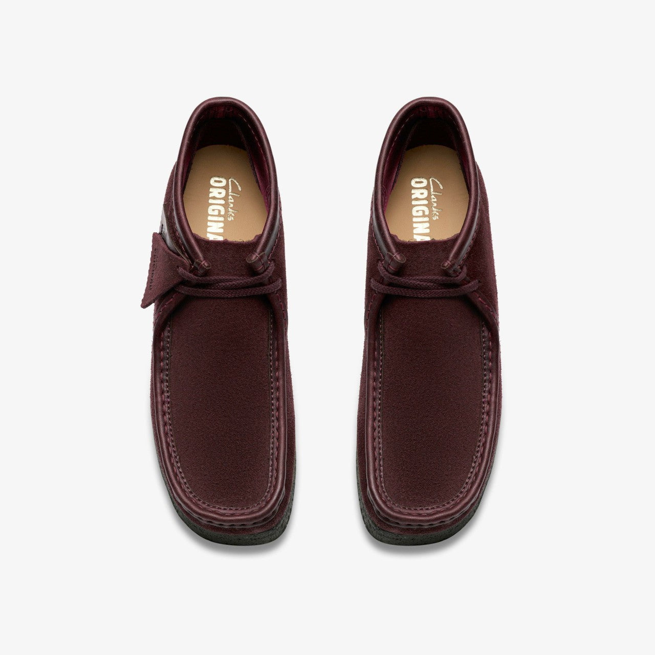 Wallabee Boot Purple Grape Suede | Clarks outlet - Men