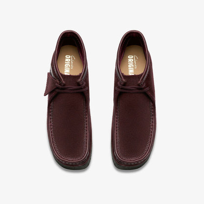 Wallabee Boot Purple Grape Suede | Clarks outlet - Men