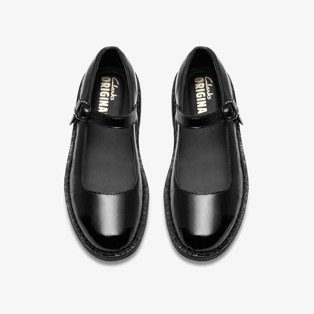 Desert Jane Black Patent | Clarks outlet - Women