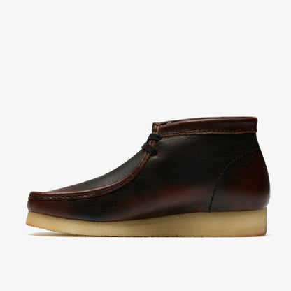 Wallabee Boot Dark Tan Combination | Clarks on Sale - Men