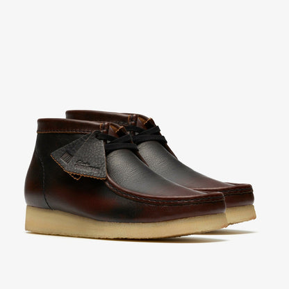 Wallabee Boot Dark Tan Combination | Clarks on Sale - Men