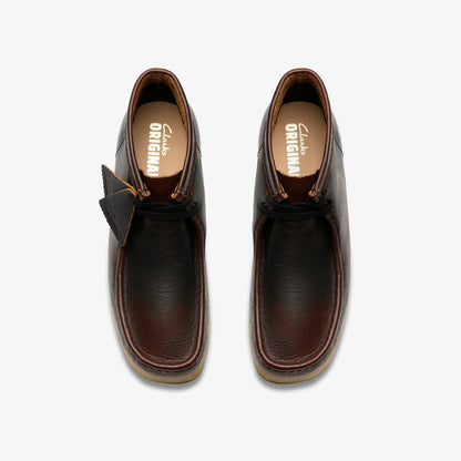 Wallabee Boot Dark Tan Combination | Clarks on Sale - Men