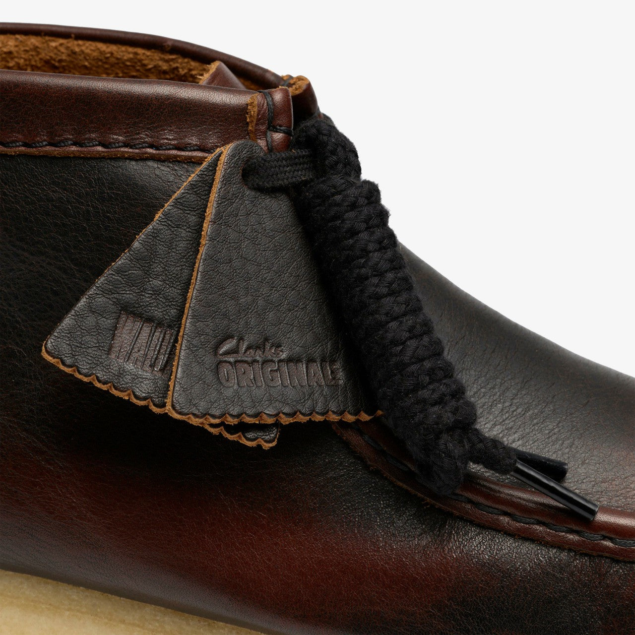 Wallabee Boot Dark Tan Combination | Clarks on Sale - Men