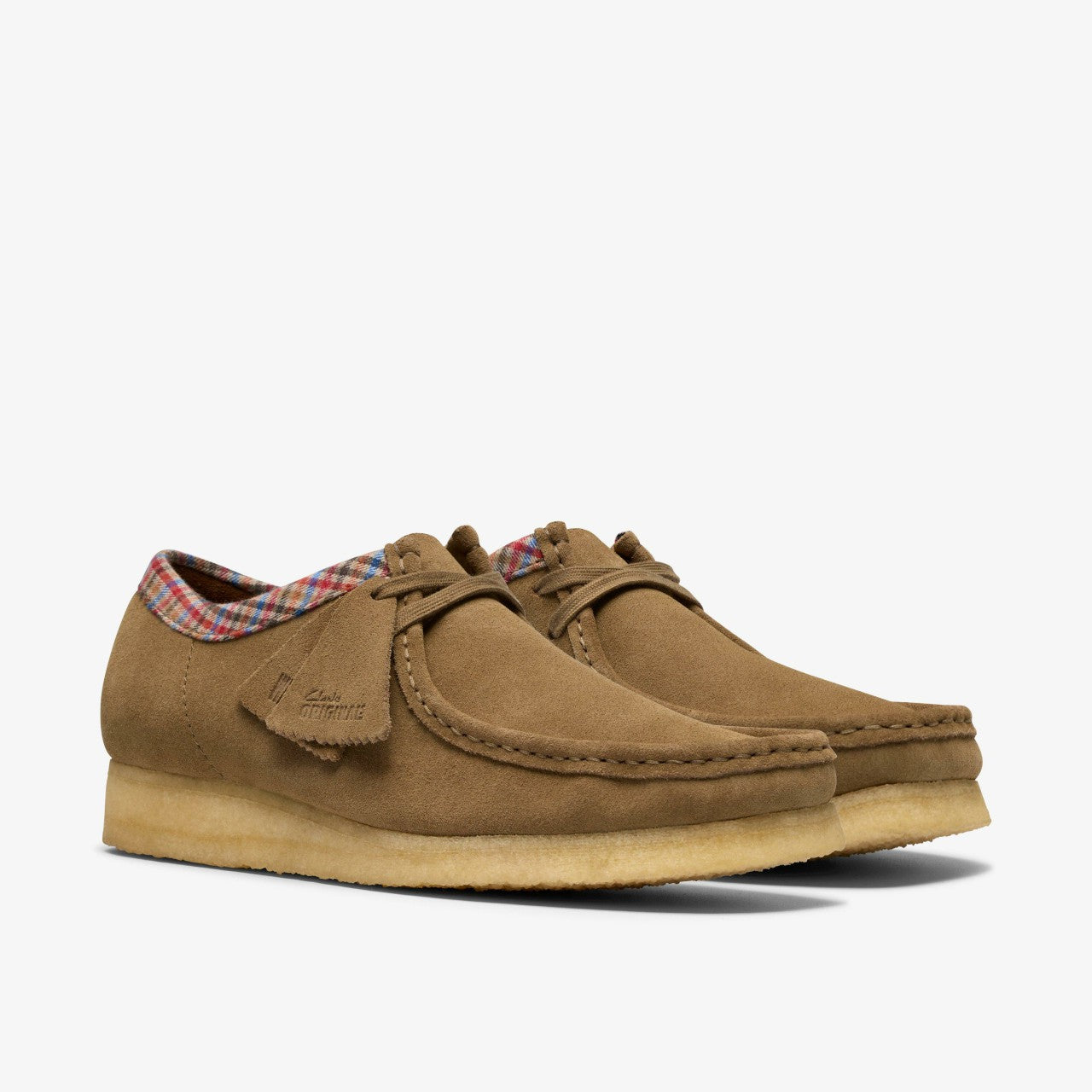 Wallabee Dark Taupe Combination | Clarks online - Men