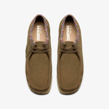 Wallabee Dark Taupe Combination | Clarks online - Men