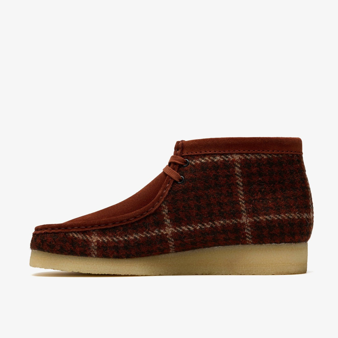 Wallabee Boot Rust Tweed Combination | Clarks online - Men