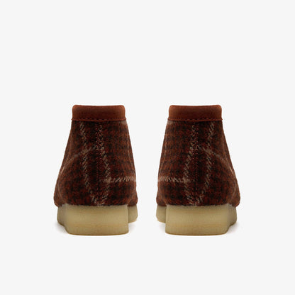 Wallabee Boot Rust Tweed Combination | Clarks online - Men