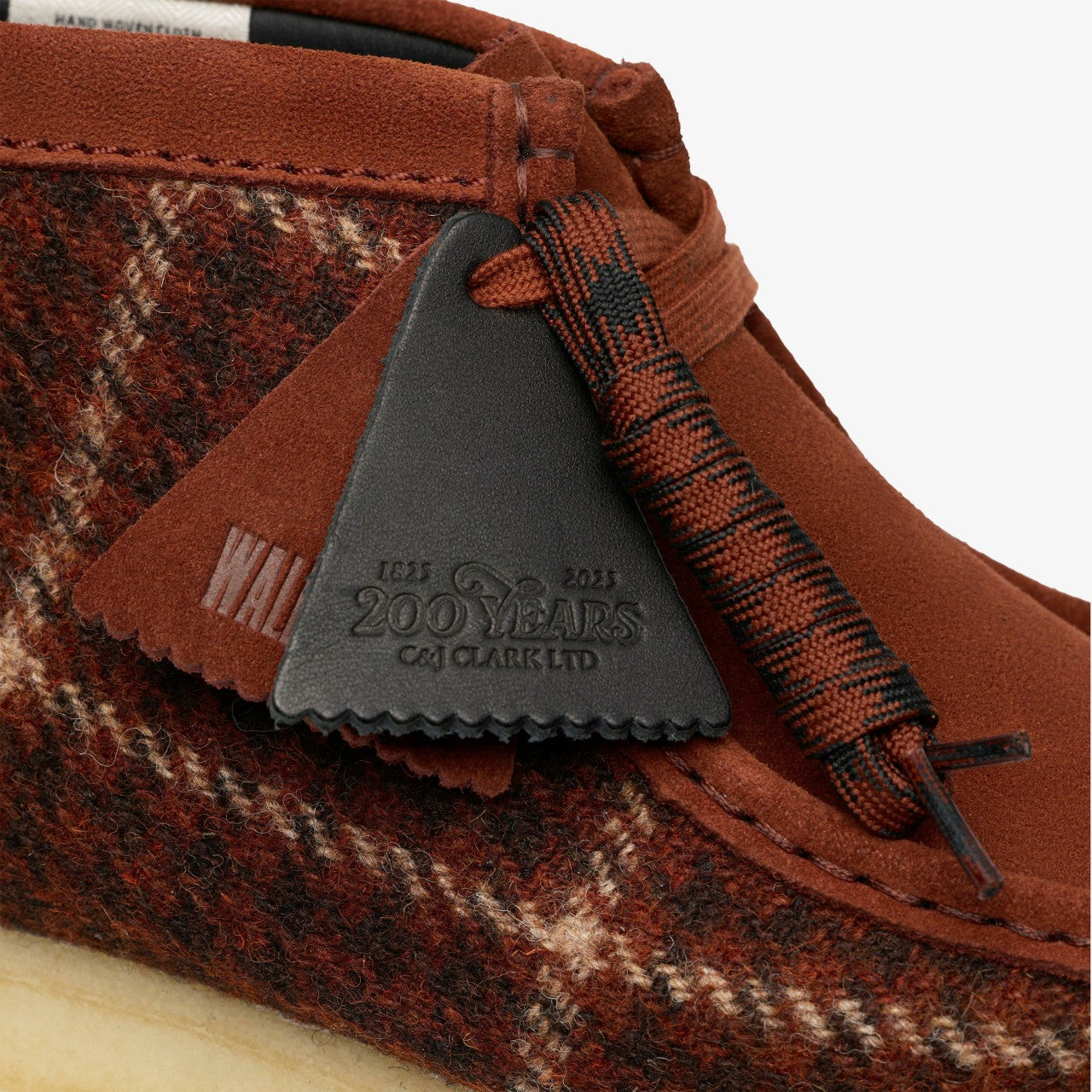 Wallabee Boot Rust Tweed Combination | Clarks online - Men