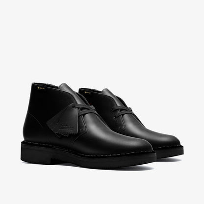 Desert Boot GORE-TEX Black Leather | Clarks online - Men