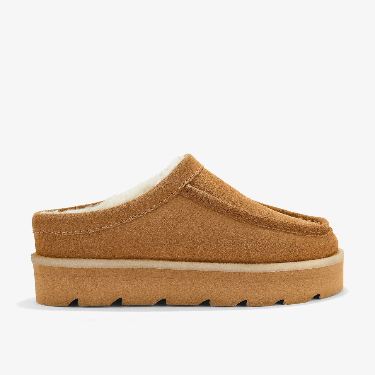 Meare Mule Caramel Warmlined | Clarks discount - Women