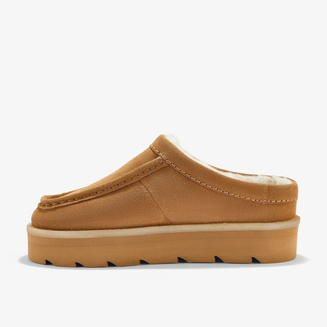Meare Mule Caramel Warmlined | Clarks discount - Women