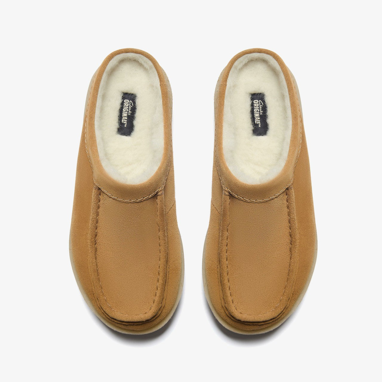Meare Mule Caramel Warmlined | Clarks discount - Women