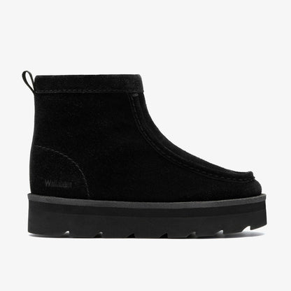 Meare Rooey Black Suede Warmlined | Clarks Sale - Women